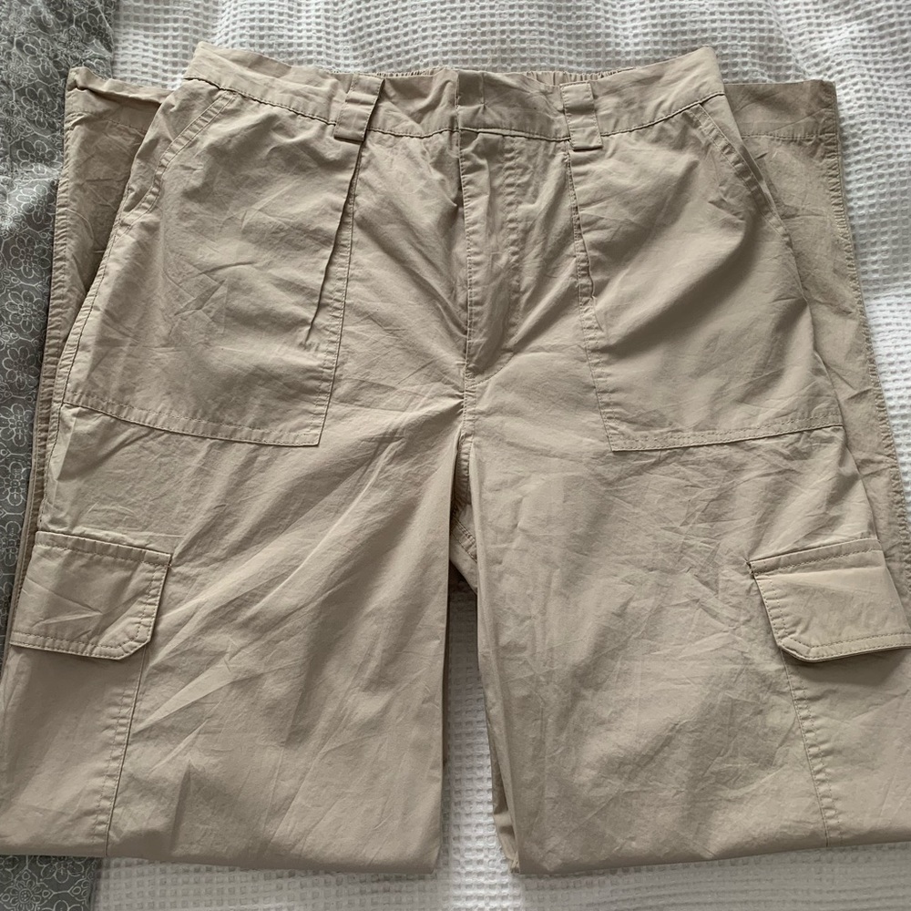 Womens size 10 tan coloured Cargo pants - Picture 1 of 6
